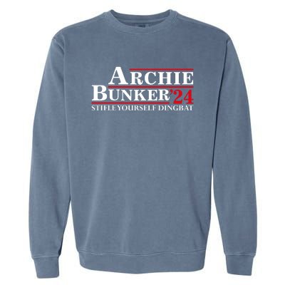 Archie Bunker’24 Stifle Yourself Dingbat Garment-Dyed Sweatshirt