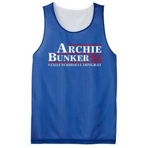 Archie Bunker’24 Stifle Yourself Dingbat Mesh Reversible Basketball Jersey Tank