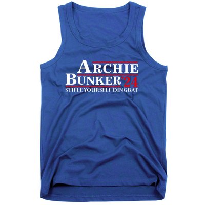 Archie Bunker’24 Stifle Yourself Dingbat Tank Top