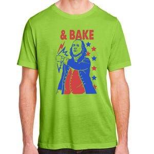 And Bake Shake And Bake Couples Matching 4th Of July Adult ChromaSoft Performance T-Shirt