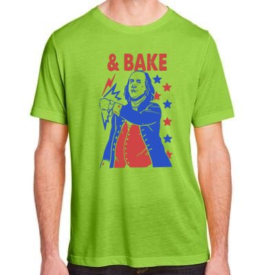 And Bake Shake And Bake Couples Matching 4th Of July Adult ChromaSoft Performance T-Shirt