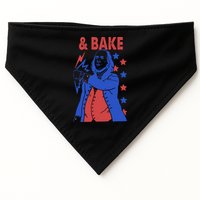 And Bake Shake And Bake Couples Matching 4th Of July USA-Made Doggie Bandana