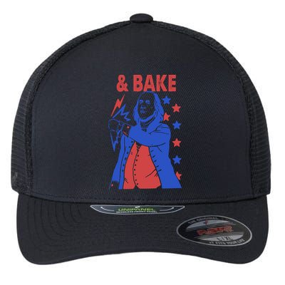 And Bake Shake And Bake Couples Matching 4th Of July Flexfit Unipanel Trucker Cap