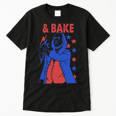And Bake Shake And Bake Couples Matching 4th Of July Tall T-Shirt
