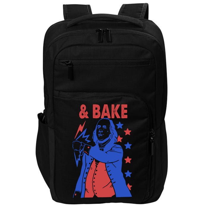 And Bake Shake And Bake Couples Matching 4th Of July Impact Tech Backpack