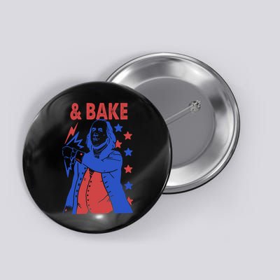 And Bake Shake And Bake Couples Matching 4th Of July Button