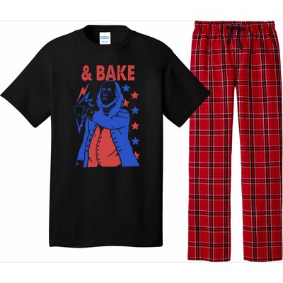 And Bake Shake And Bake Couples Matching 4th Of July Pajama Set