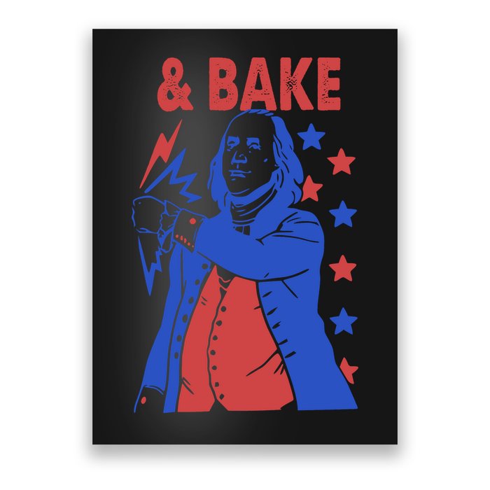 And Bake Shake And Bake Couples Matching 4th Of July Poster