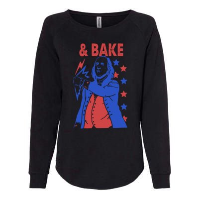 And Bake Shake And Bake Couples Matching 4th Of July Womens California Wash Sweatshirt