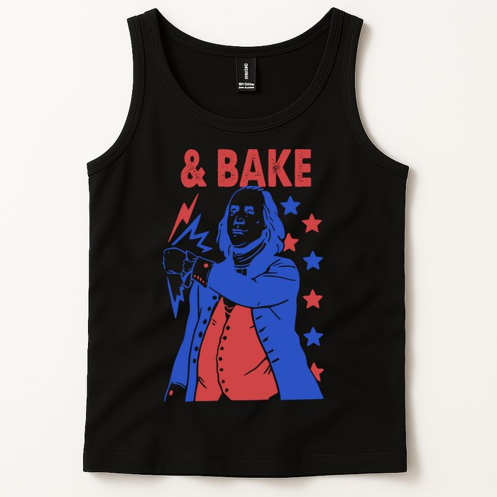 And Bake Shake And Bake Couples Matching 4th Of July Tank Top