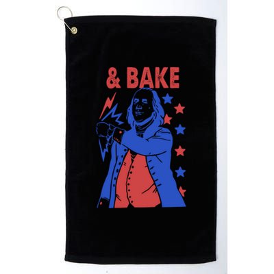 And Bake Shake And Bake Couples Matching 4th Of July Platinum Collection Golf Towel