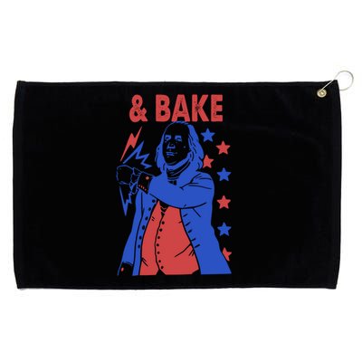 And Bake Shake And Bake Couples Matching 4th Of July Grommeted Golf Towel