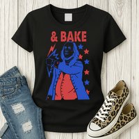 And Bake Shake And Bake Couples Matching 4th Of July Womens T-Shirt