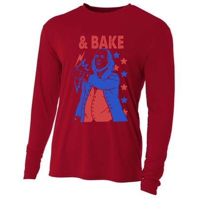 And Bake Shake And Bake Couples Matching 4th Of July Cooling Performance Long Sleeve Crew