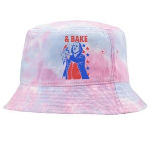 And Bake Shake And Bake Couples Matching 4th Of July Tie-Dyed Bucket Hat