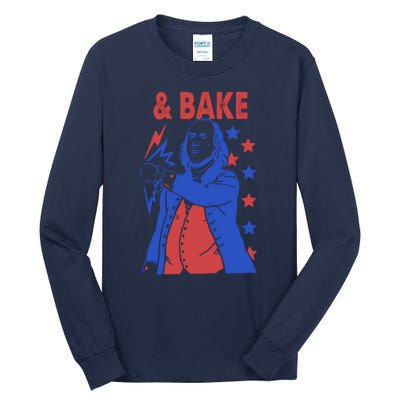 And Bake Shake And Bake Couples Matching 4th Of July Tall Long Sleeve T-Shirt