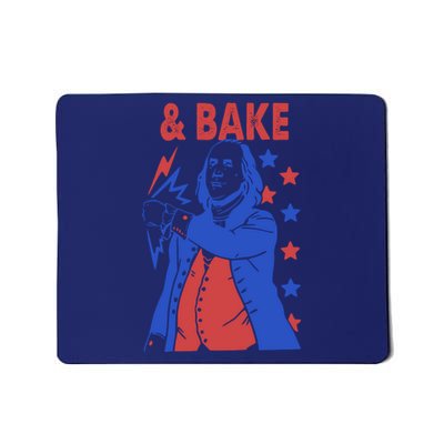 And Bake Shake And Bake Couples Matching 4th Of July Mousepad