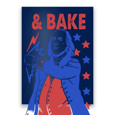 And Bake Shake And Bake Couples Matching 4th Of July Poster