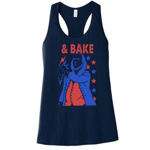 And Bake Shake And Bake Couples Matching 4th Of July Women's Racerback Tank