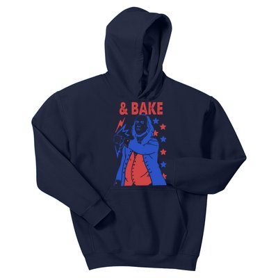 And Bake Shake And Bake Couples Matching 4th Of July Kids Hoodie