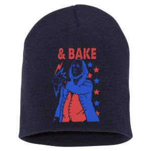 And Bake Shake And Bake Couples Matching 4th Of July Short Acrylic Beanie