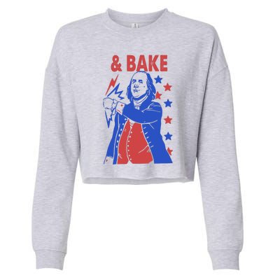 And Bake Shake And Bake Couples Matching 4th Of July Cropped Pullover Crew