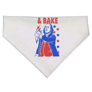 And Bake Shake And Bake Couples Matching 4th Of July USA-Made Doggie Bandana