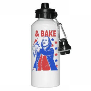 And Bake Shake And Bake Couples Matching 4th Of July Aluminum Water Bottle