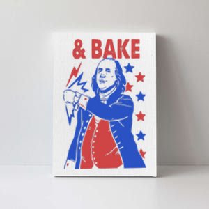 And Bake Shake And Bake Couples Matching 4th Of July Canvas