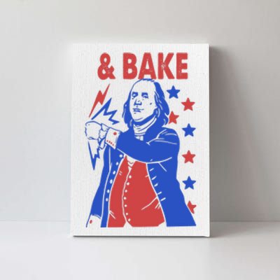 And Bake Shake And Bake Couples Matching 4th Of July Canvas