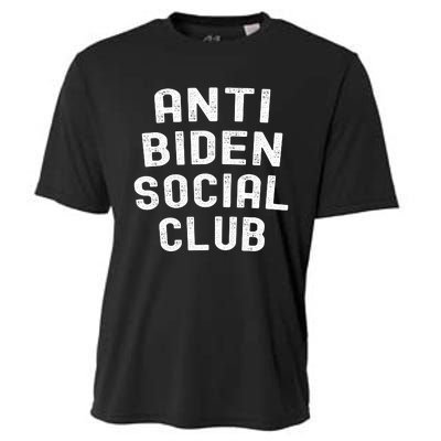 Anti Biden Social Club Cooling Performance Crew T-Shirt