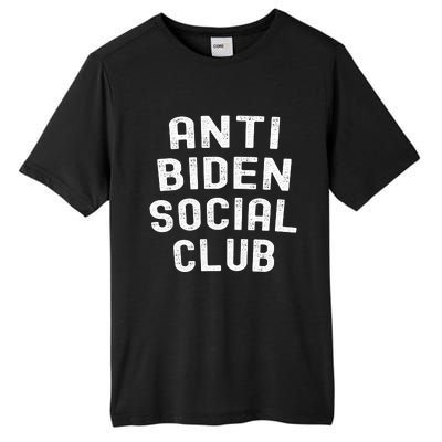 Anti Biden Social Club Tall Fusion ChromaSoft Performance T-Shirt