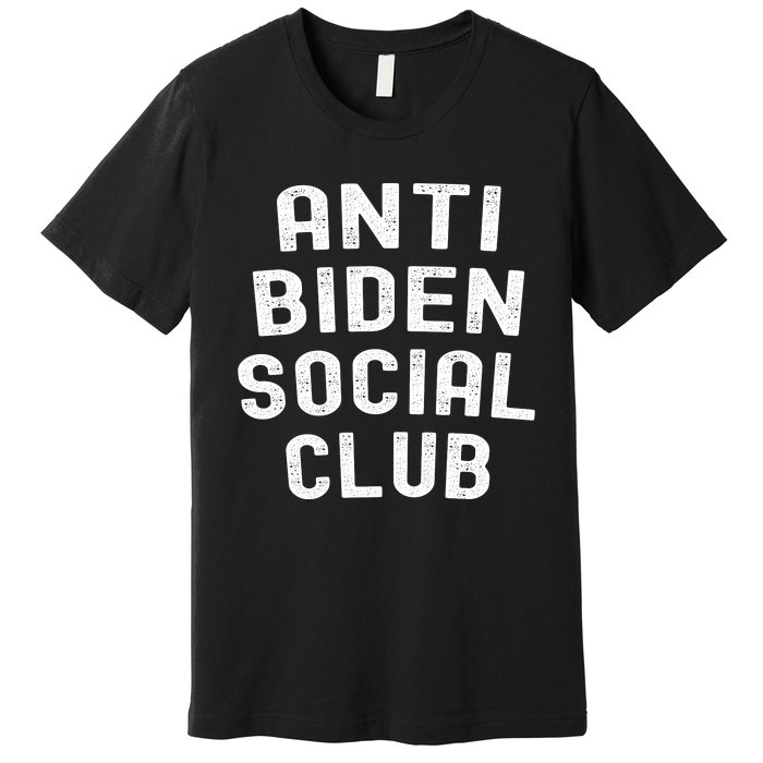 Anti Biden Social Club Premium T-Shirt