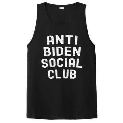 Anti Biden Social Club PosiCharge Competitor Tank