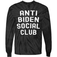 Anti Biden Social Club Tie-Dye Long Sleeve Shirt