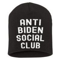 Anti Biden Social Club Short Acrylic Beanie