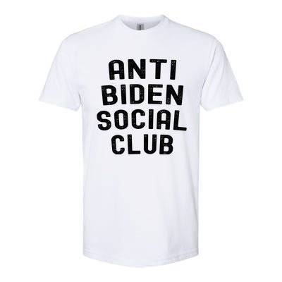 Anti Biden Social Club Softstyle CVC T-Shirt