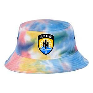 Azov Battalion Support Ukraine Military Tie Dye Newport Bucket Hat