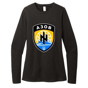 Azov Battalion Support Ukraine Military Womens CVC Long Sleeve Shirt