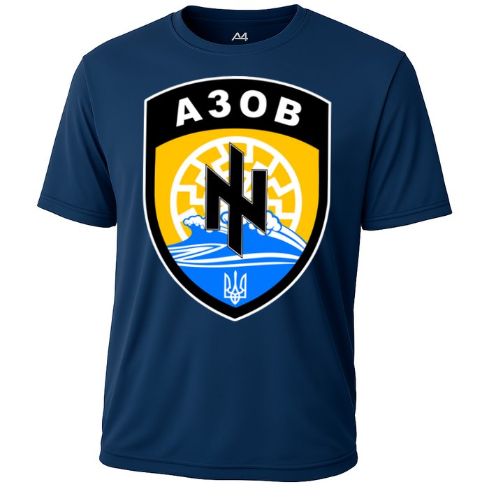 Azov Battalion Support Ukraine Military Cooling Performance Crew T-Shirt