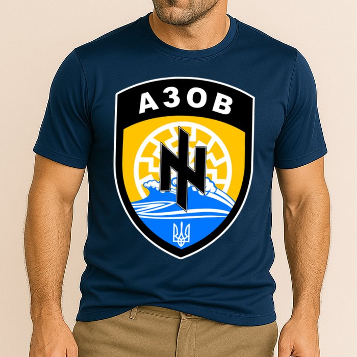Azov Battalion Support Ukraine Military Cooling Performance Crew T-Shirt