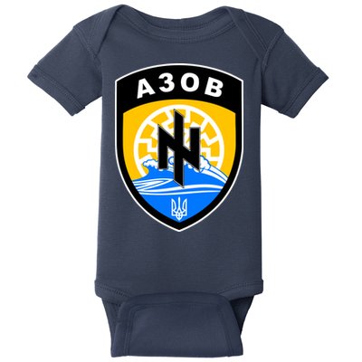 Azov Battalion Support Ukraine Military Baby Bodysuit