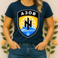 Azov Battalion Support Ukraine Military Womens T-Shirt