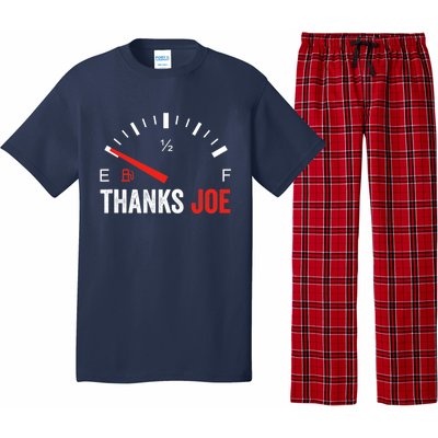 Anti Biden Shirt Thanks Joe Gas Prices Protest Pajama Set