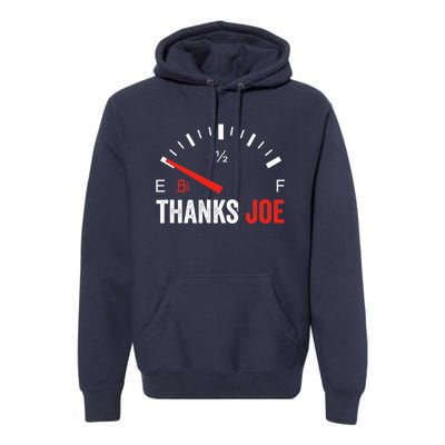 Anti Biden Shirt Thanks Joe Gas Prices Protest Premium Hoodie