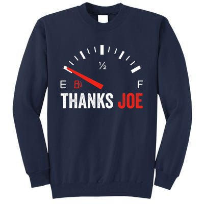 Anti Biden Shirt Thanks Joe Gas Prices Protest Tall Sweatshirt