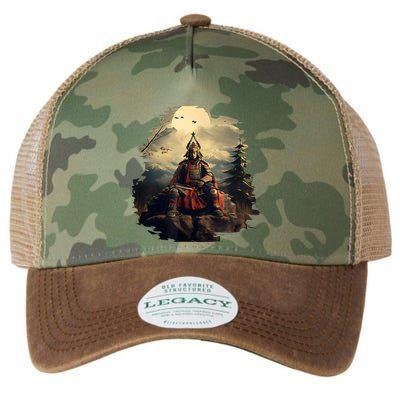 Anchor Blue Samurai Legacy Tie Dye Trucker Hat