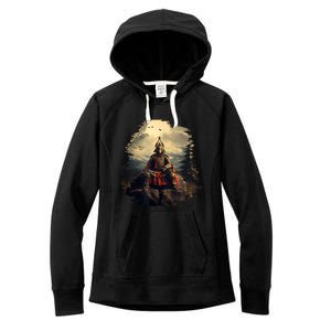 Anchor Blue Samurai Women's Fleece Hoodie