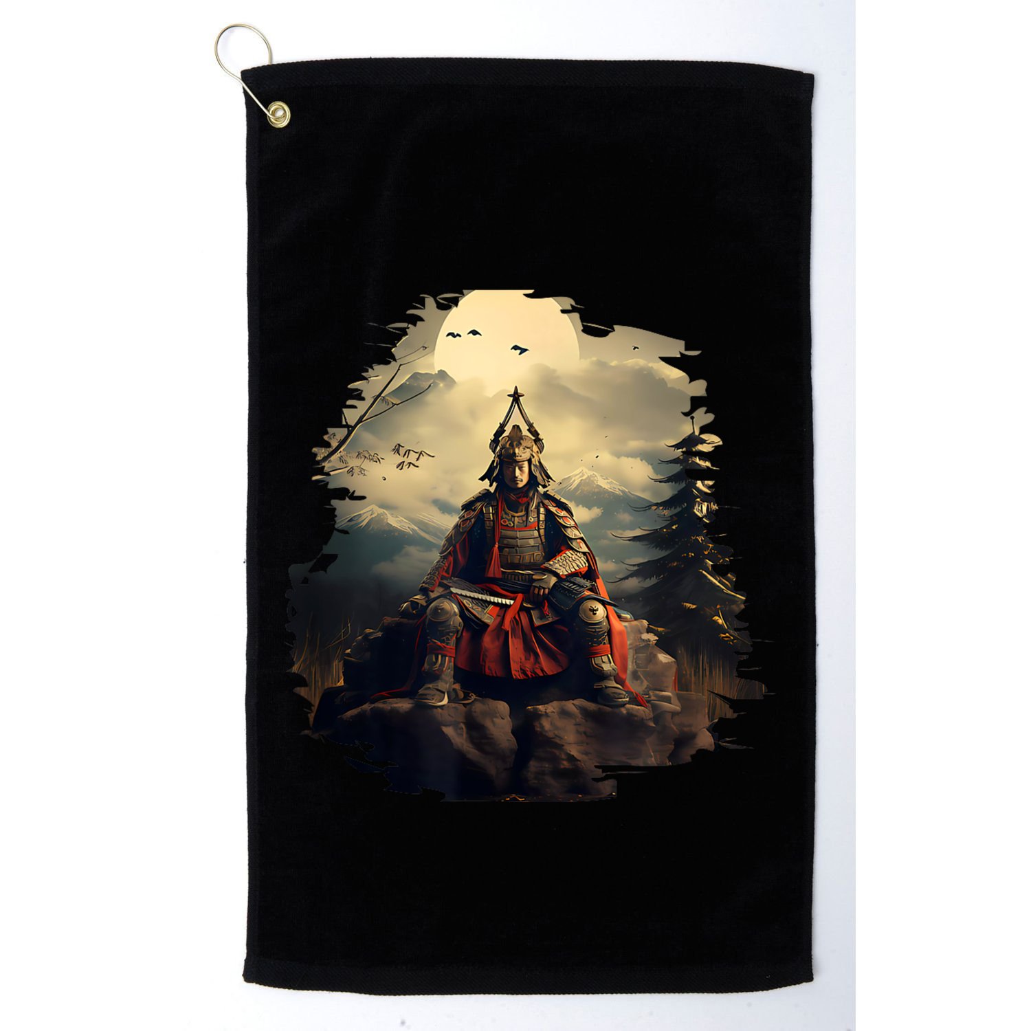 Anchor Blue Samurai Golf Towel