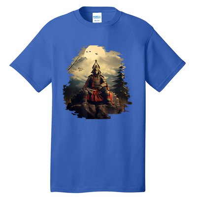 Anchor Blue Samurai Tall T-Shirt